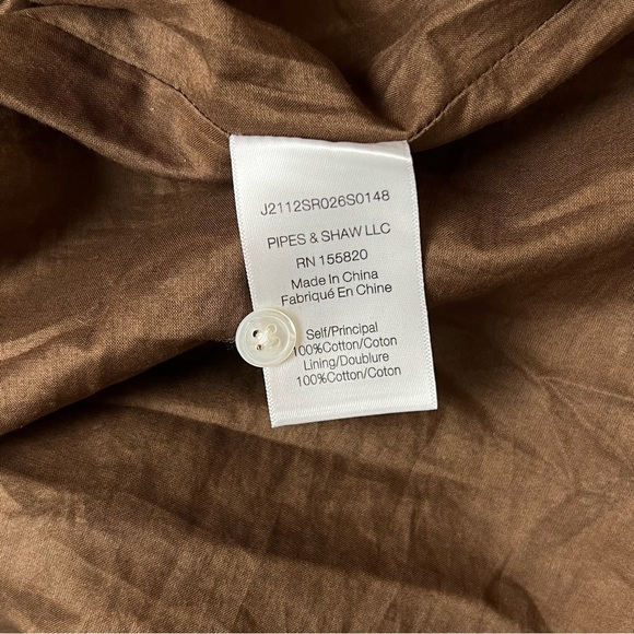 NWT VERONICA BEARD Floral Puffed Long Sleeve Embroidered Smocked Ruffled Dress M - Picture 12 of 15